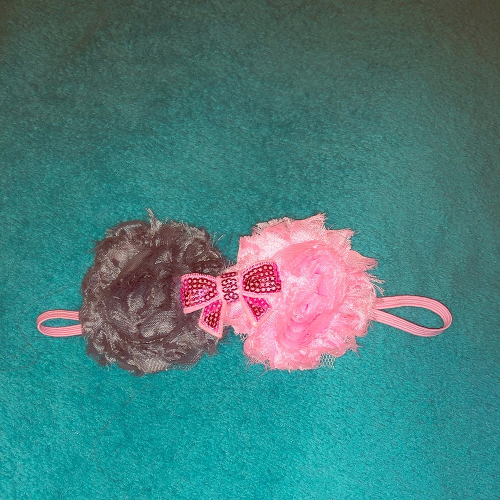 Set of 3 baby girl headbands